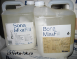 Профессиональный состав для приготовления шпаклевки для паркета Бона МиксФилл (Bona Mix&amp;Fill), канистра 5л.